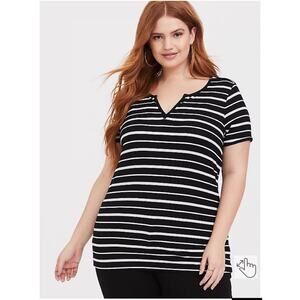 (2) Torrid Ribbed Tee  2x  18-20
